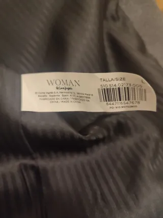 Abrigo El Corte Inglés gris