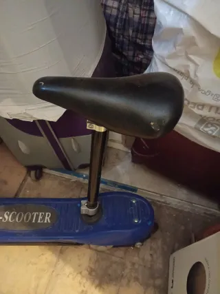 Patinete Eléctrico E-SCOOTER Azul