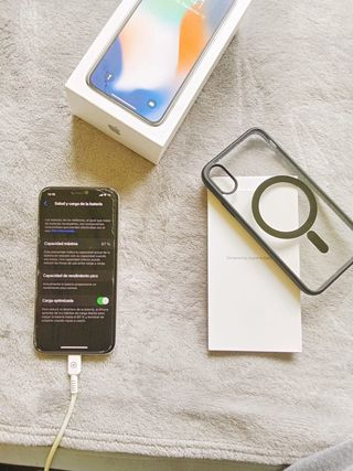 iPhone X Plata/Blanco