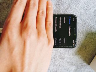 iPhone X Plata/Blanco