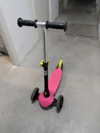 Patinete infantil Oxelo B1 rosa