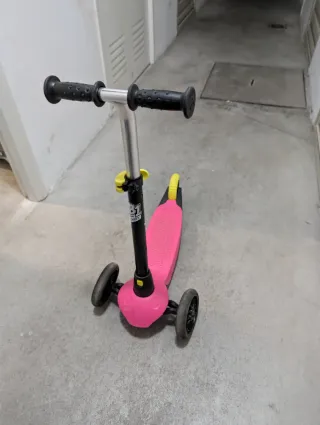 Patinete infantil Oxelo B1 rosa