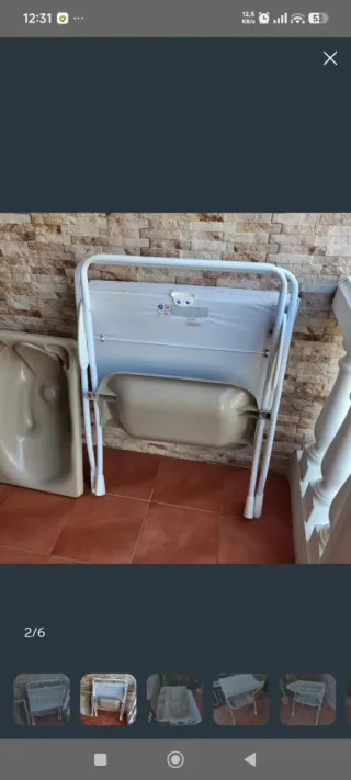 Cambiador bañera bebé