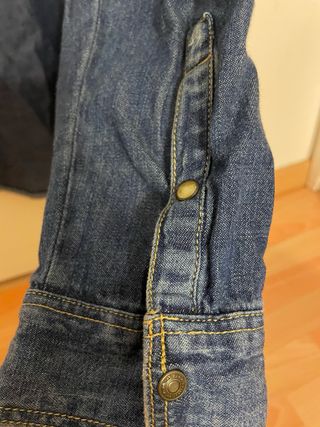 Camisa tejana Zara azul