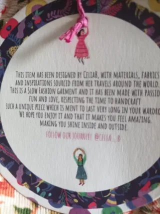 Vestido Celia B floral rosa