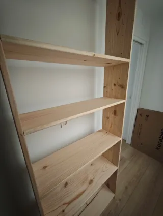 Estantería Pino Macizo Leroy Merlin