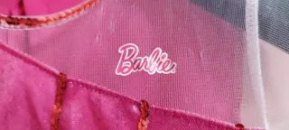 Vestito Carnevale Barbie Rosa Fragole