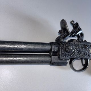 Pistola Antigua Chispa Inglesa Siglo XVIII