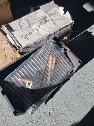 Imex El Zorro  - Cajón barbacoa elevador, parrilla inox