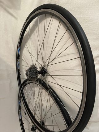 Ruedas de bicicleta rigida flyer sunrace 8v