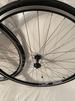 Ruedas de bicicleta rigida flyer sunrace 8v