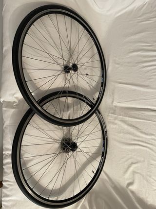 Ruedas de bicicleta rigida flyer sunrace 8v