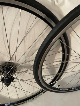 Ruedas de bicicleta rigida flyer sunrace 8v