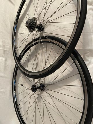 Ruedas de bicicleta rigida flyer sunrace 8v