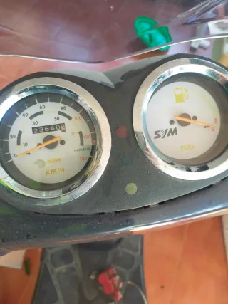 Despiece total de scooter Sym euro mxr 125.