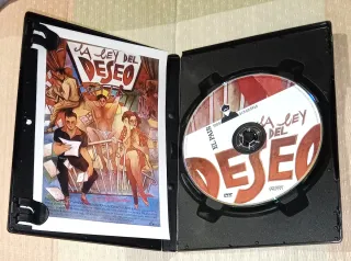 Película DVD: La Ley del Deseo - (Almodóvar)