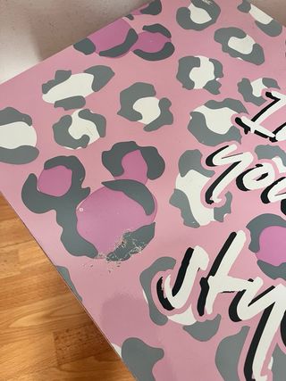 Escritorio y banco infantil Minnie Mouse