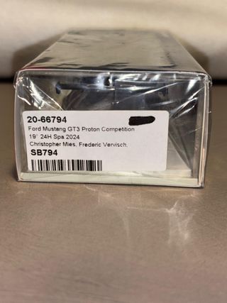 Modellino Ford Mustang GT3 1:43