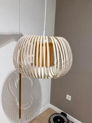 Lámpara de techo diseño madera nórdico