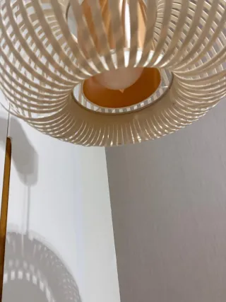 Lámpara de techo diseño madera nórdico