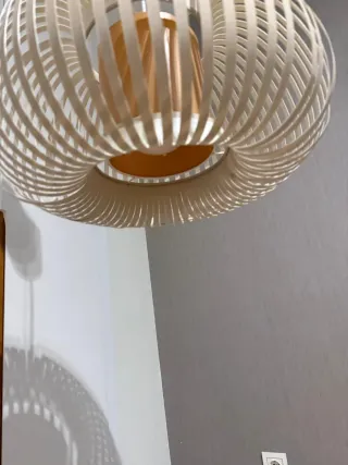 Lámpara de techo diseño madera nórdico