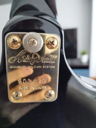 Aria Pro II ZZ Custom 1986 japonesa