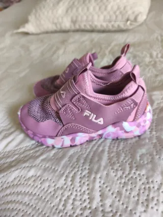 Zapatillas Fila niña rosas