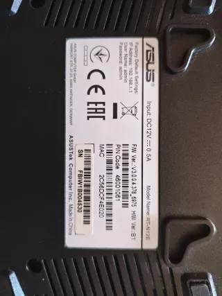 Router Wifi Asus RT-N12E