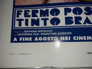 1 Locandina Cinema vintage Tinto Brass Fermo Posta
