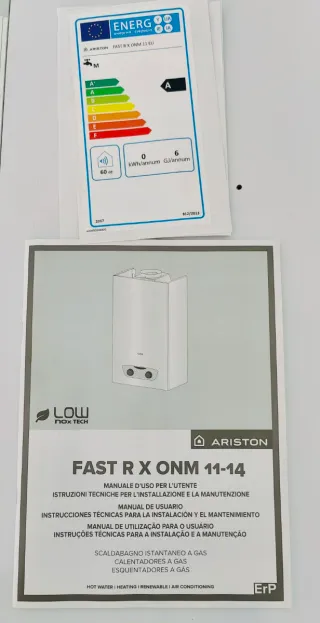 Calentador Ariston Fast R X ONM 11-14 a Gas