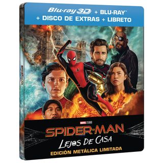 Spider-Man Lejos de Casa Edic. Metálica BLU-RAY/3D
