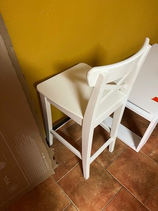Sillas altas de madera para cocina