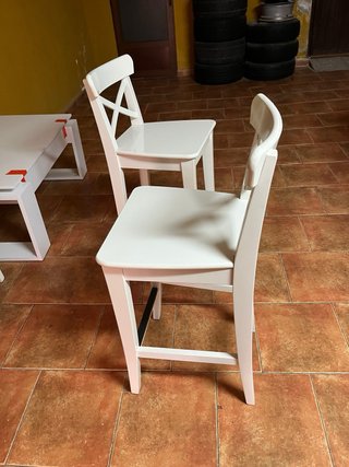 Sillas altas de madera para cocina