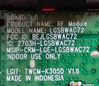 Despiece TV LG 43UK6200PLA 43" smart tv