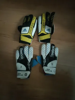 Guantes de Portero Fútbol Adidas y Reebok
