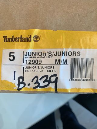 Botas Timberland Mujer Talla 37.5