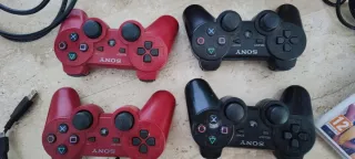 Consola PS3 Roja + 2 Mandos + Juegos