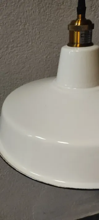Lámpara industrial esmaltada 36cm