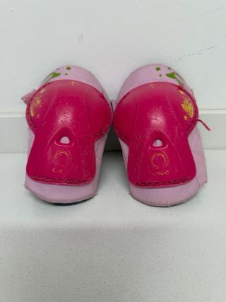 Protecciones patines infantiles rosa