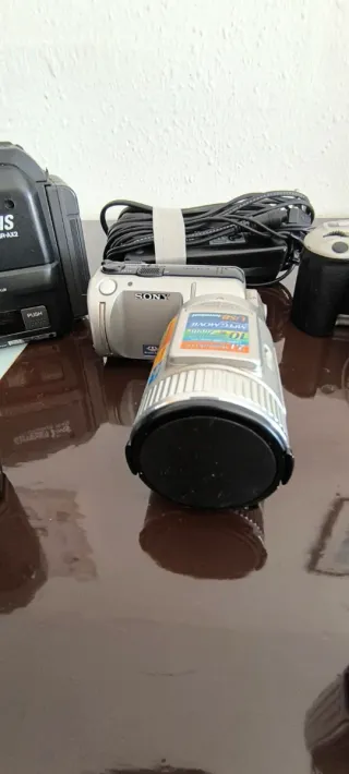 Aparatos fotos video canon.sony.agfa.jvc