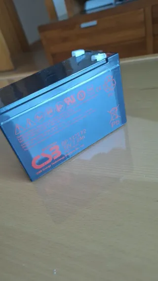 Batería CSB GP 1272 F2 12V 7.2Ah