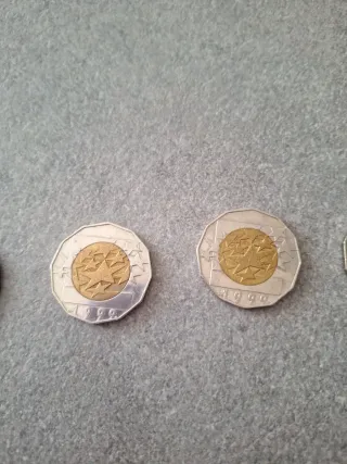 4 Monete 25 Kuna Croate