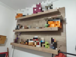 Estantería de madera