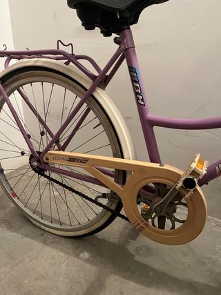 Bicicleta BH Bolero Lila + cesta