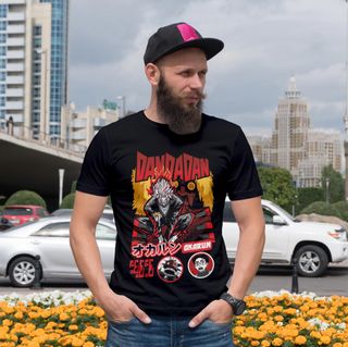 Camiseta DanDaDan Okarun Beast Mod
