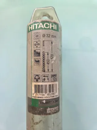Broca Hormigón Hitachi 32mm