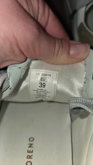 Zapatillas Álvaro Moreno Talla 39