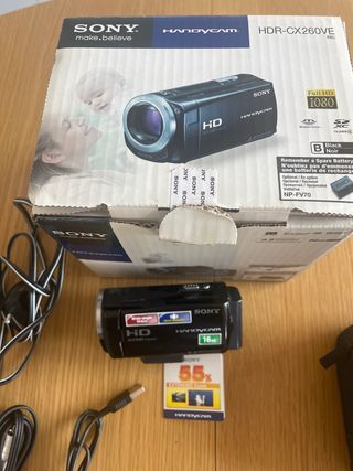 Videocámara Sony Handycam HDR-CX260VE HD