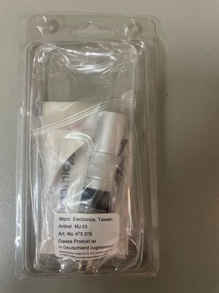 Adaptador Mipro MJ-53 para micrófono Beyerdynamic