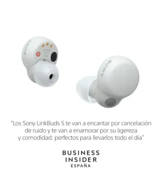 Sony Auriculares LinkBuds S Blancos bluetooth